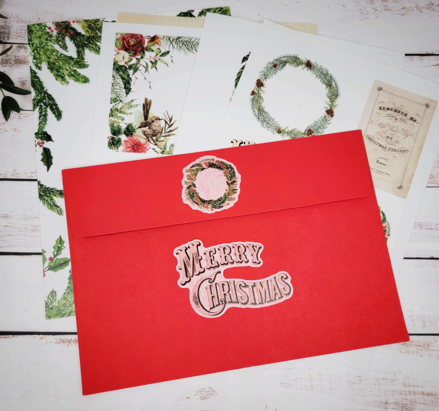 Autocollants et étiquettes washi pour cadeaux de Noël vintage pour albums, journaux, cartes de bricolage, décorations