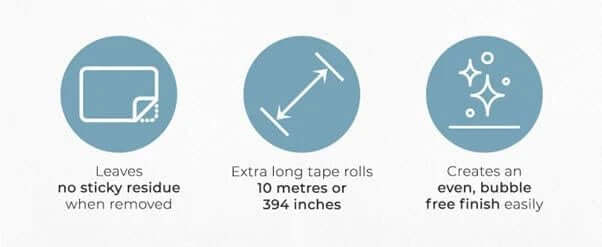 Alice in Wonderland Whimsical washi sticker tape (Extra Wide) for scrapbooks, crafts and decorating