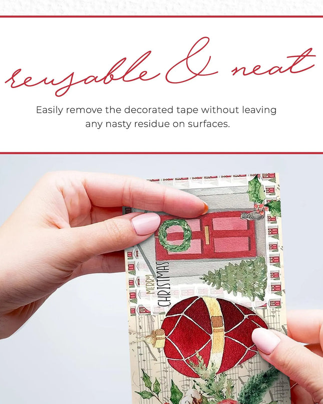 Alice in Wonderland vintage collage washi tape- 6 cm wide tape for scrapbooks, journals and crafts