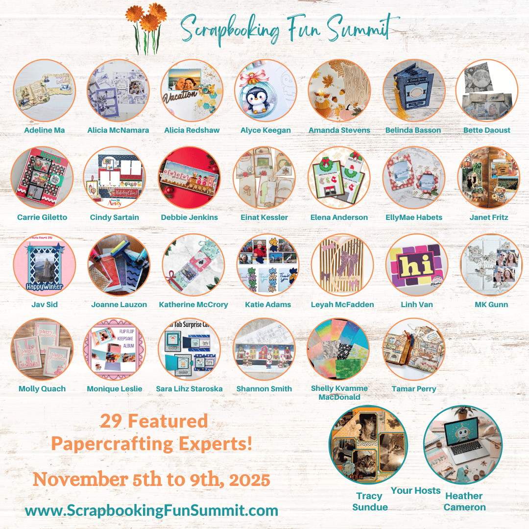 LIVE STREAMED SCRAPBOOKING SUMMIT - FREE REGISTRATION!