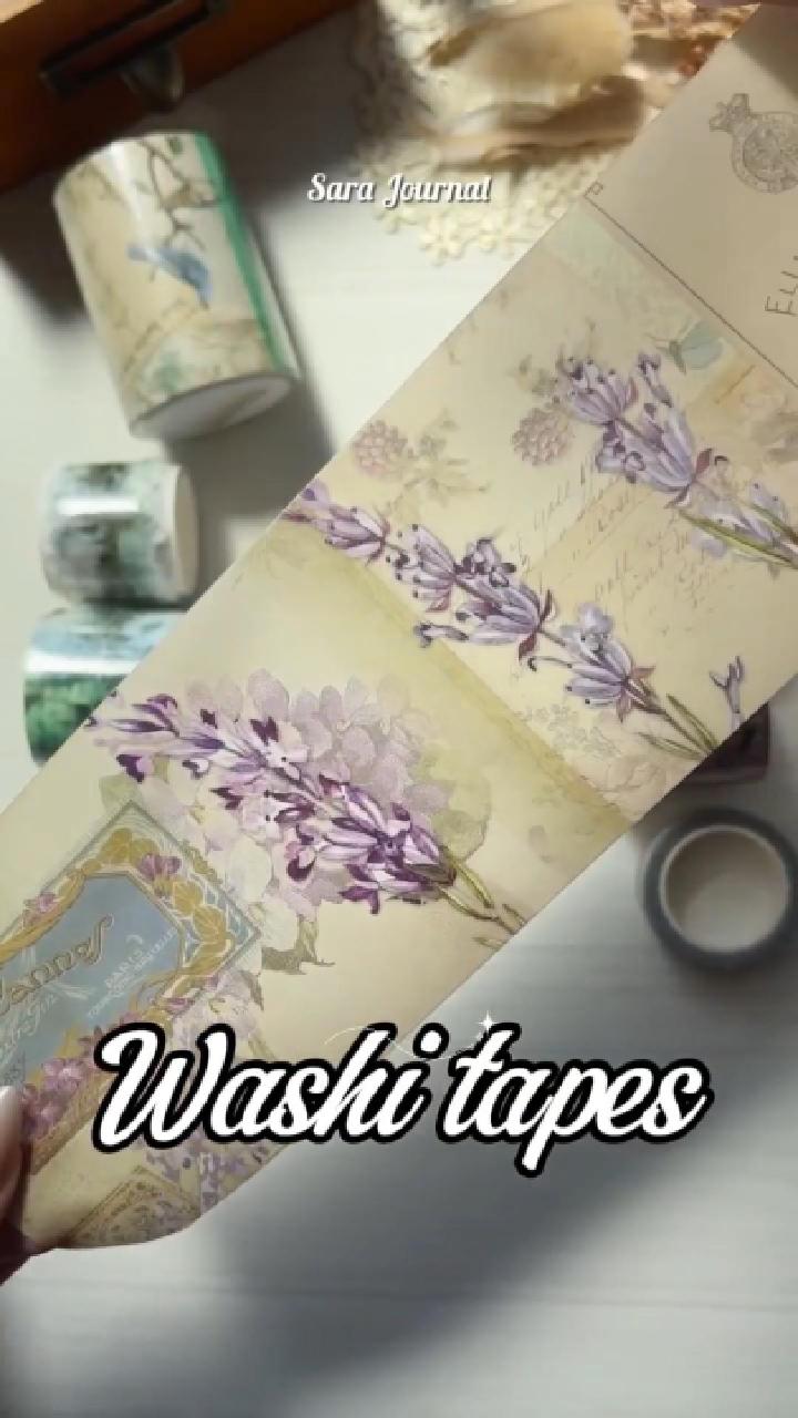 How to use washi tapes