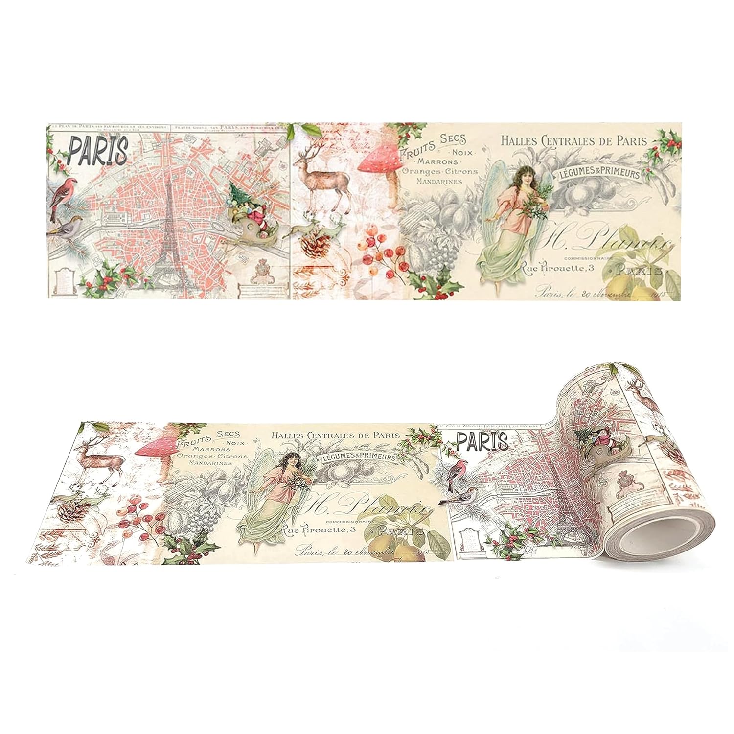 Christmas vintage wide washi tape