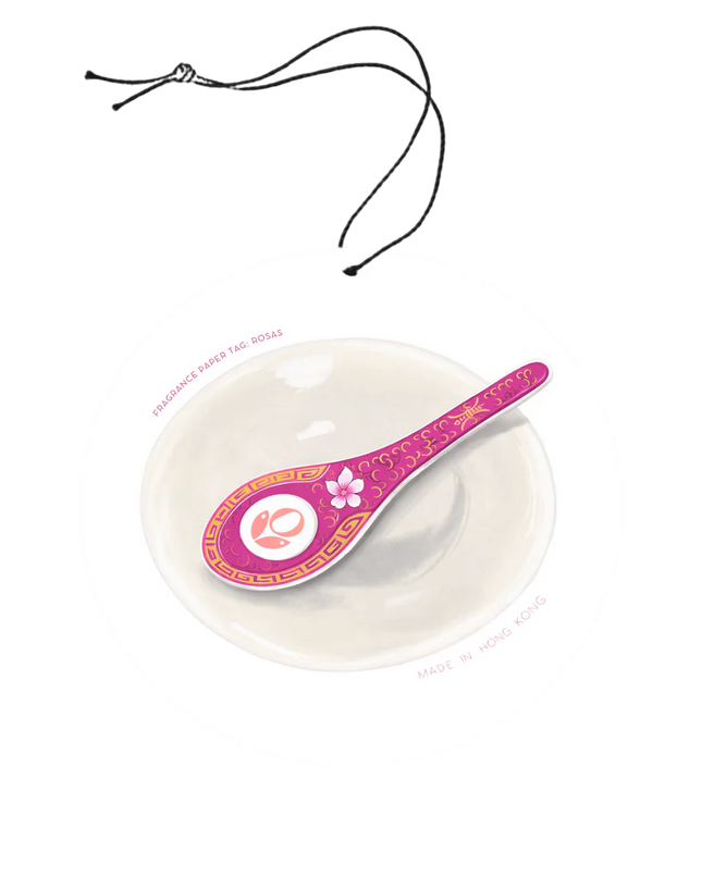 Fragrance Paper Tag: Rosas