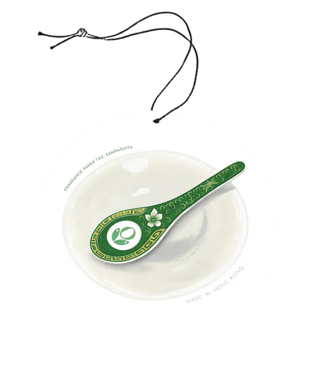 Fragrance Paper Tag: Sampaguita