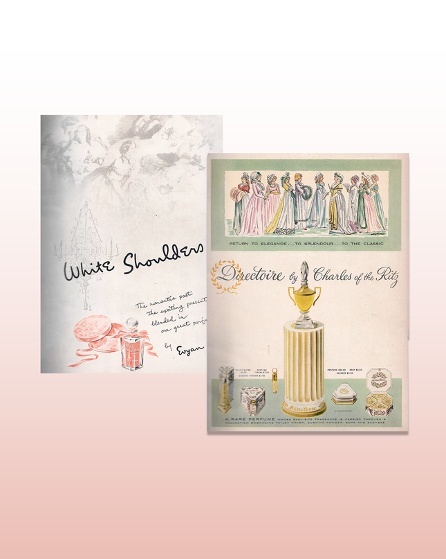 1940s perfume advertisements digital download