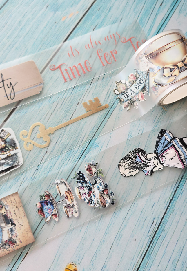 Alice in Wonderland PET tape