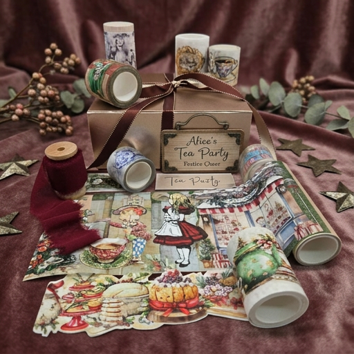 ✨ Step into a Winter Wonderland with our Limited-Edition Alice’s Tea Party Holiday Gift Set! ✨