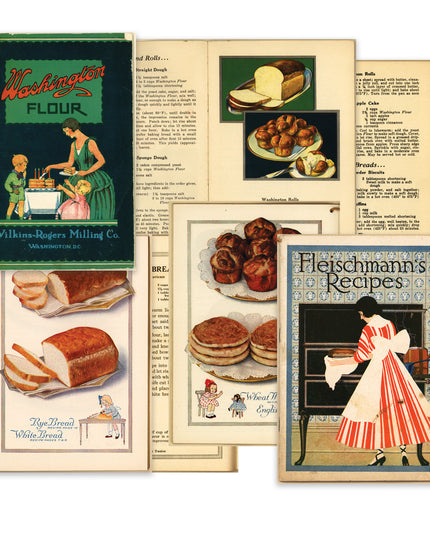 ✨ Vintage Baking Cookbooks Digital Download Bundle ✨