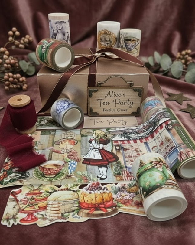 ✨ Step into a Winter Wonderland with our Limited-Edition Alice’s Tea Party Holiday Gift Set! ✨