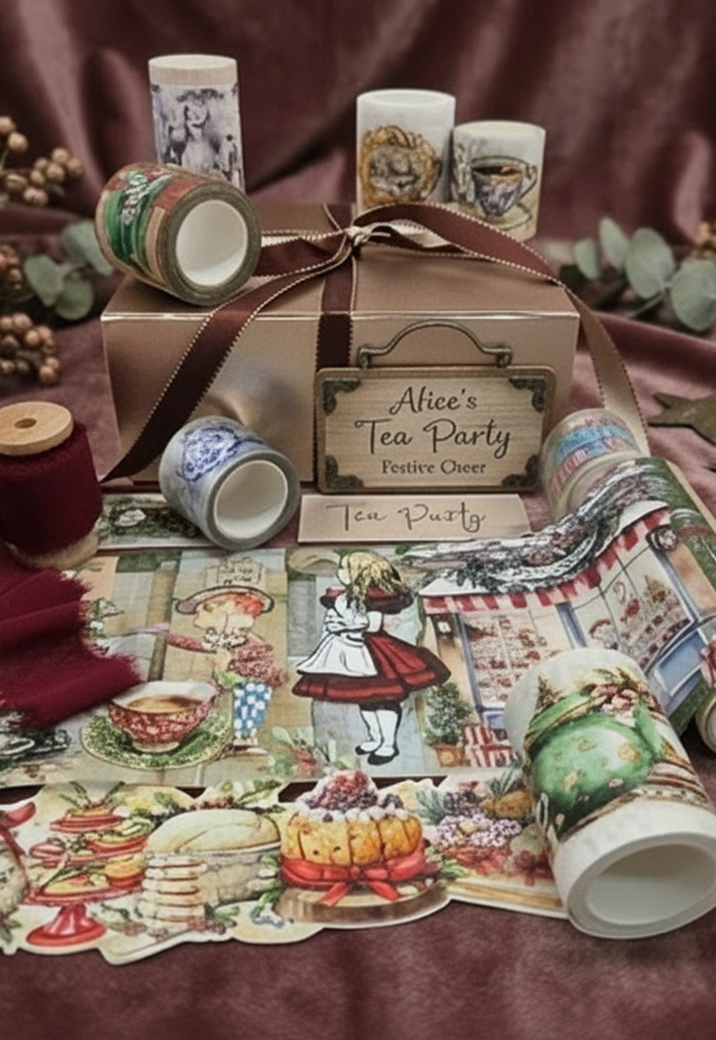 ✨ Step into a Winter Wonderland with our Limited-Edition Alice’s Tea Party Holiday Gift Set! ✨