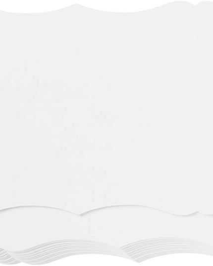 Vintage style die cut card stock -315 g white card paper for DIY greeting cards and crafts