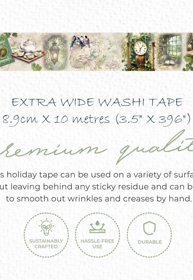 Forest journal extra wide washi tape - New Limited edition