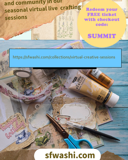 SCRAPBOOKING FUN SUMMIT VIP BONUS GIFT BUNDLE