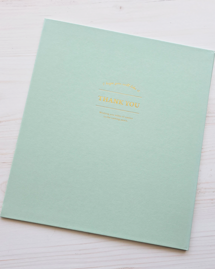 Shikishi board folder for scrapbook layout or  signature card