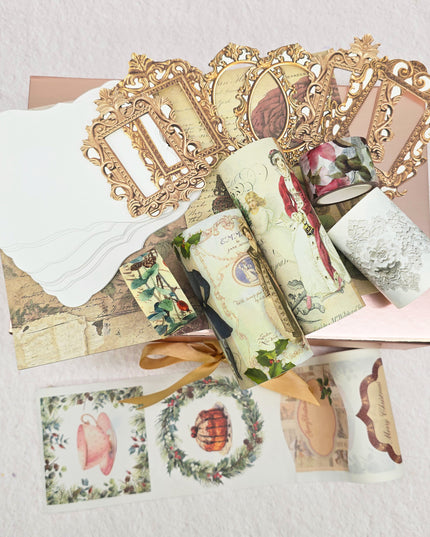 Jane Austen Christmas holiday paper crafting gift set