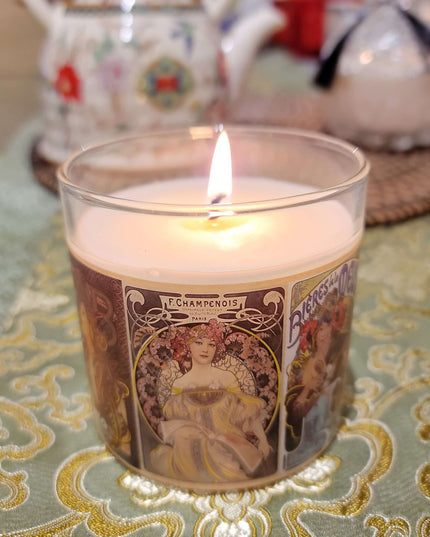 Alphonse Mucha Art Nouveau Feuille d’or washi Tape Ensemble de 2 rouleaux. Bandes extra larges et longues ! Pour les albums, l'artisanat, les cartes de bricolage et la décoration