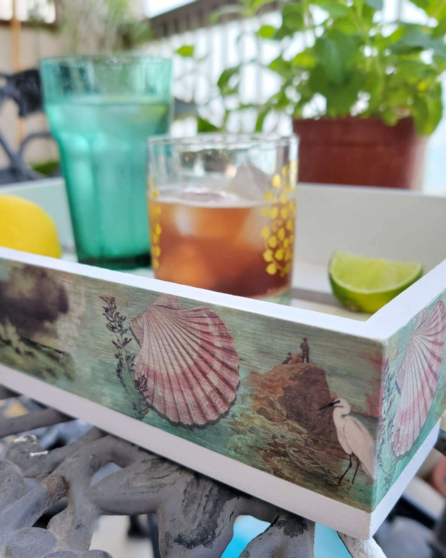 Sea Nautical Coastal Beach theme Extra Wide washi Tape, for DIY, Crafts, scrapbooks, decoupage and Gift Wrapping