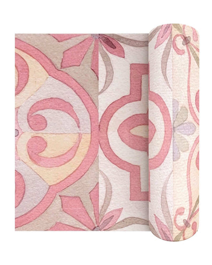 Ruban adhésif Washi à motif de carrelage (majolique, carreaux pastel méditerranéens, ruban adhésif washi (extra large 10 cm)