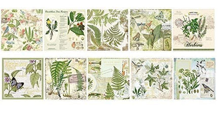 Ensemble d'autocollants et bandes washi sur le thème des papillons, des oiseaux et des fleurs des jardins naturels. Bandes extra larges/longues !