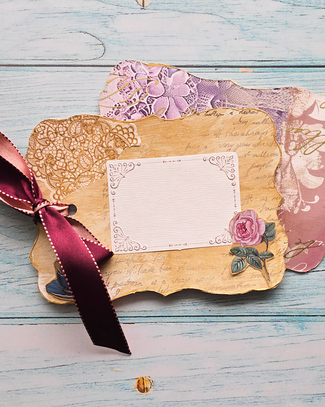 Printable vintage style blank book plates digital download