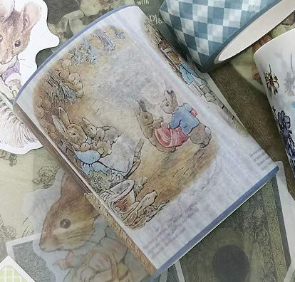 Vintage style Peter Rabbit Extra Long Washi Tape