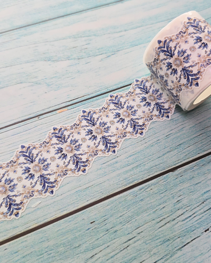 Regency Jane Austen era decorative border laser cut washi tape
