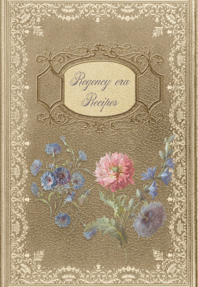 📃The London Art of Cookery by John Farley 1811 - Jane Austen Regency era cook book pages for scrapbooking and journaling