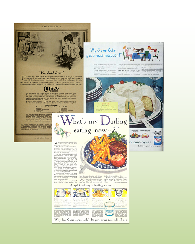 Vintage 1919 "The Whys of Cooking" & Retro Crisco Advertising Bundle – Digital Download